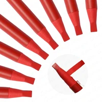 2PCS Professional Microblading Brow Mark Pencil Permanent Red Lip Contour Pen Tattoo Waterproof Art Tint Makeup Eyebrow Pen 1