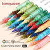 126/9 Color Direct Liquid Acrylic Paint Art Marker Pen DIY Painting Drawing for Christmas Stone Mug Glass Fabric Art Supplies 4