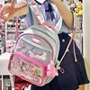 Y2K Cute Patchwork Ita Backpack New Women Fashion Design Nylon Students Knapsack Harajuku Girl Transparent Bags Travel Schoolbag 2