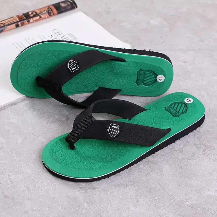 Men's Casual Flip Flops Fashion Beach Shoes Men Summer Non-Slip Flat Slides Mens Slippers Indoor House Shoes Man Male Slipper - Image 11