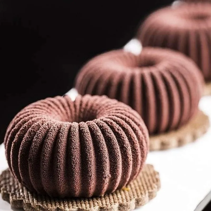 حلقة الشوكولاته موس قالب من السيليكون الخبز للحلوى...