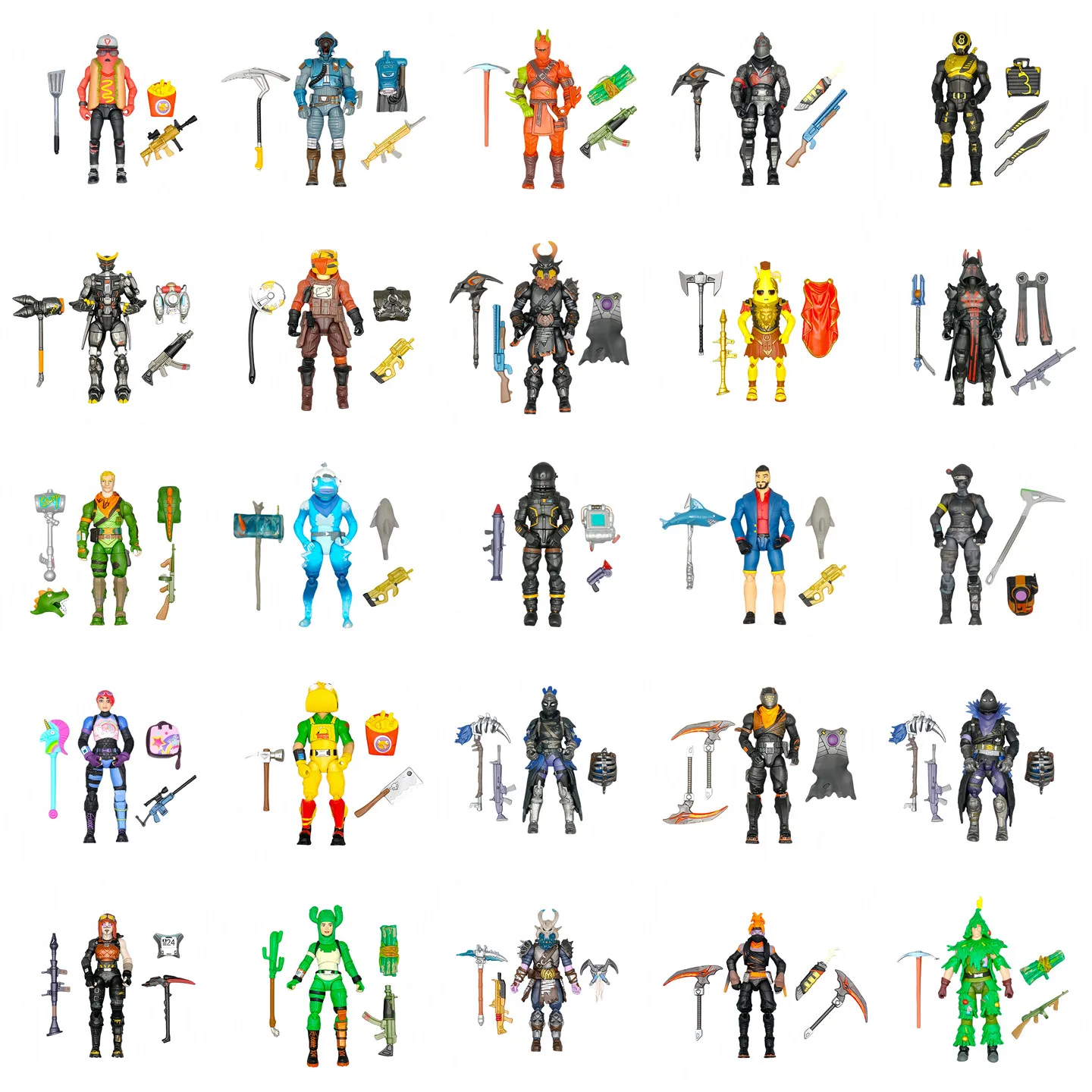 Fortnite Action Figure 3.75 Inch Original Licensed Fully Articulated Collectible Toy With Accessory For Adult Collector - 4