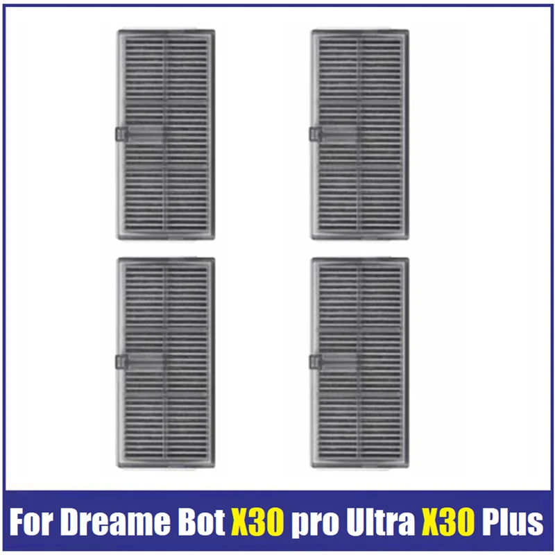 

Сменные фильтры для робота-пылесоса Dreame Bot X30pro Ultra X30pro Plus, 4 шт.