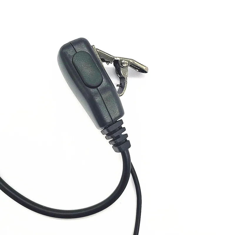 Earpiece with PTT Mic, K Type Plug, Walkie Talkie Headset, Intercom Headphone for Baofeng, UV-5R, UV 5R, UV-5RE, 2 Pin, 10Pack