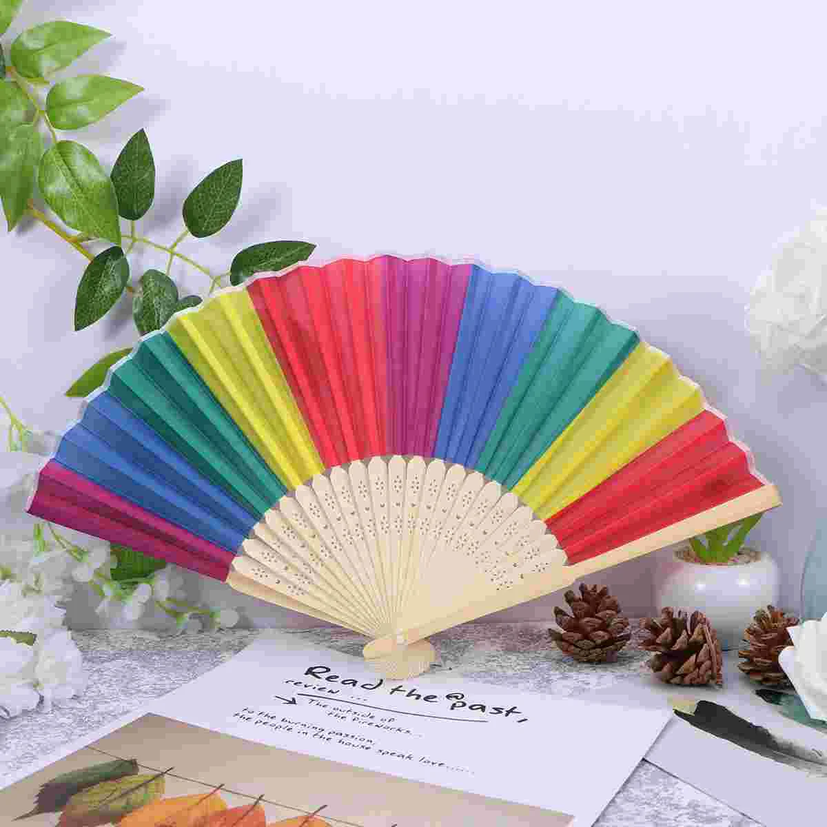 Décoration Murale Boho : Grand Éventail Pliable En Bambou Décoratif - Style Oriental - NEUF