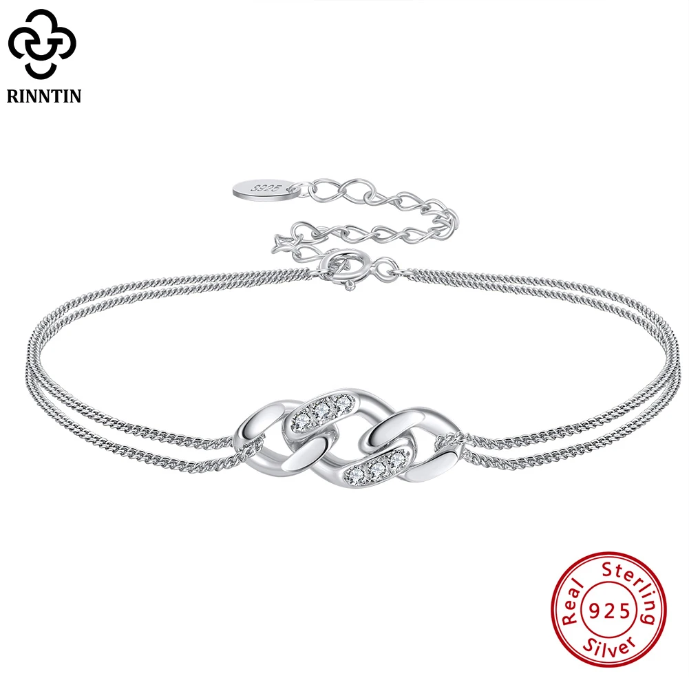 Buy ELEGANZIA Infinity Love Bracelets for Women Girls Sterling Silver  Jewelry Cubic Zirconia, Adjustable Chain with Heart Charm, Gift for  girlfriend at Amazon.in