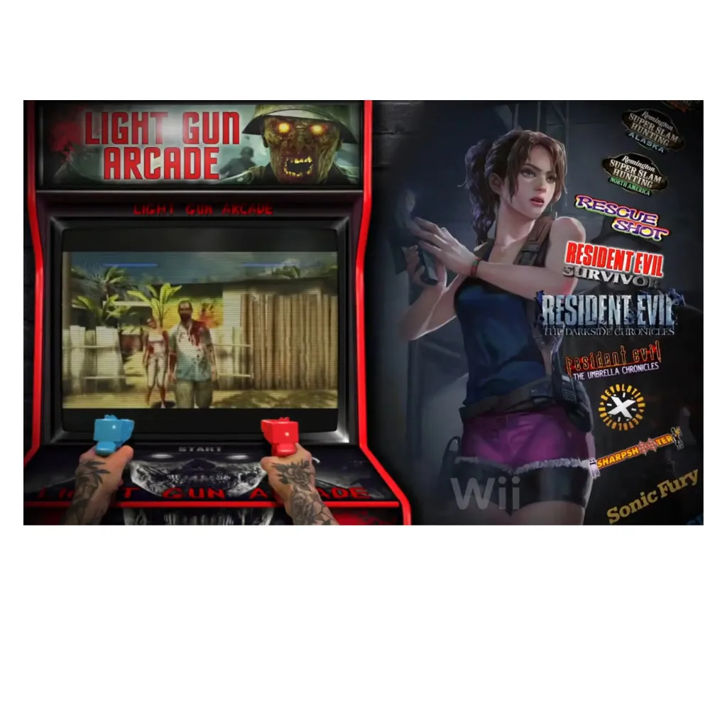 코인 OS 라이트 건 HDD 아케이드 빌드, Windows PC용, 튜토리얼 비디오 포함, 아케이드 게임 하드 드라이브 액세서리,  200 개 이상의 게임 - AliExpress