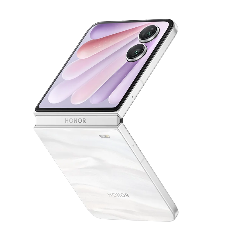 Original Honor Magic V Flip 2 Mobile Phone Snapdragon 8 Gen 3 OTA 6.82" Folded Screen 200.0MP Camera 5500mAh Battery 80W Charge