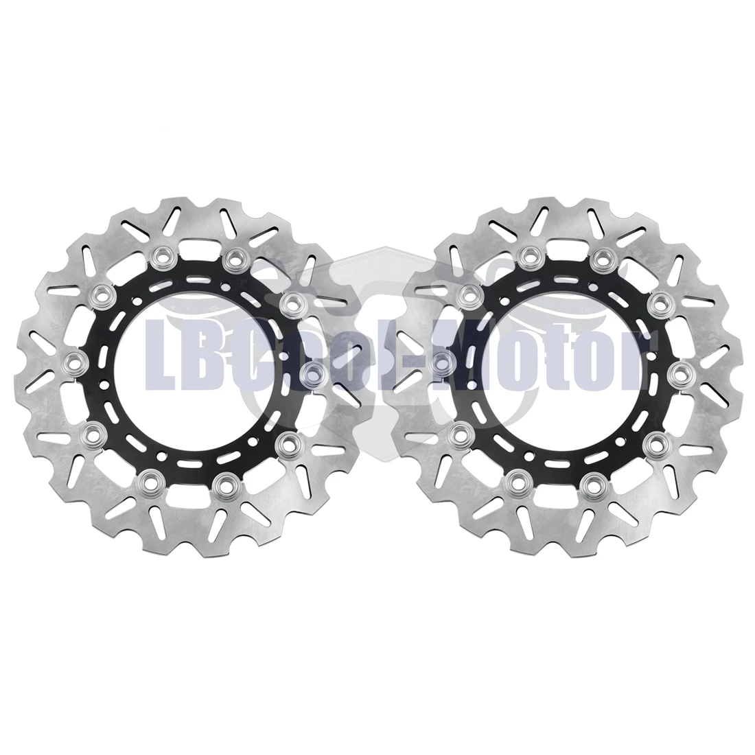 Disco Freno Anteriore Per Yamaha Tdm900 2002-2014 Bt1100 Bulldog 2002-2006 V-Max 1200 1993-2003 Yzf1000 1996-2002 Yzf600 R6 1999-2002