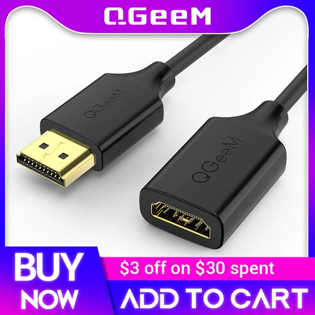 QGEEM HDMI Cable HDMI to HDMI 2.0 Cable 4K for Xiaomi Projector