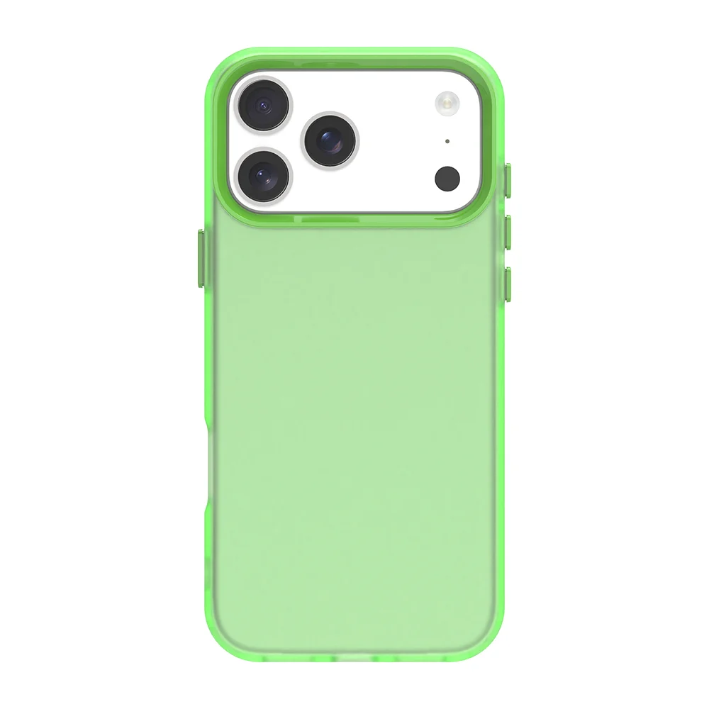 Sleek Solid Color Shock-Resistant Protective Phone Case