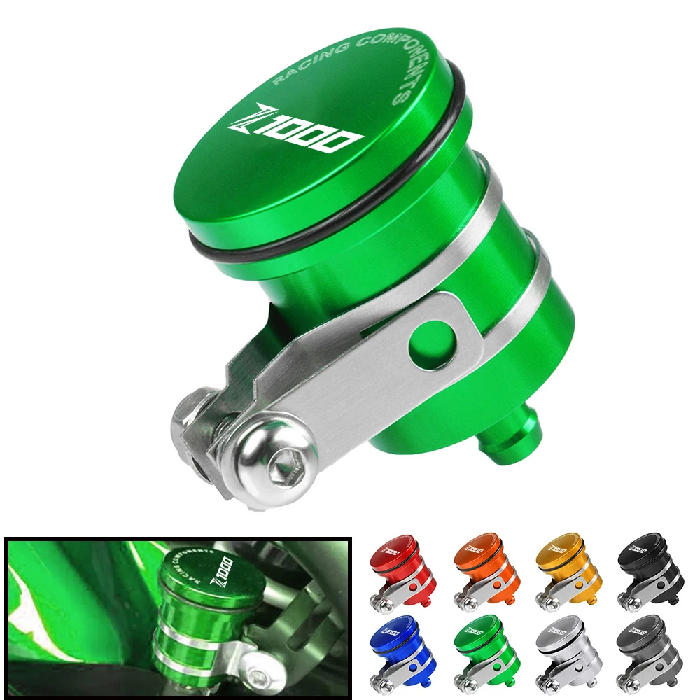 

Universal Motorcycle For KAWASAKI Z1000 2007-2016 Z 1000 Z-1000 2015 Rear Brake Fluid Reservoir Clutch Tank Oil Fluid Cup Cover