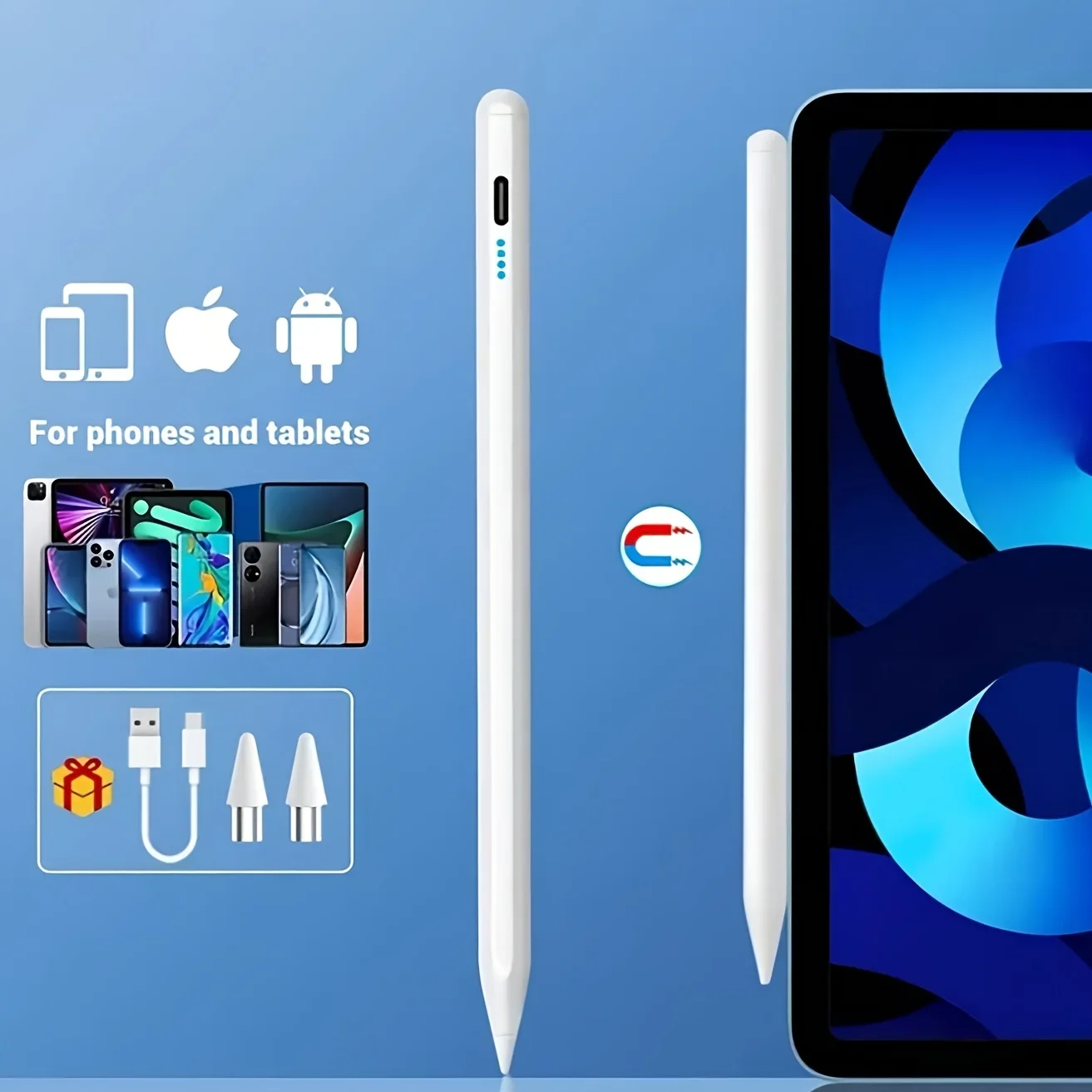 قلم عالمي جديد لأجهزة iOS Android اللوحية iPad Air...