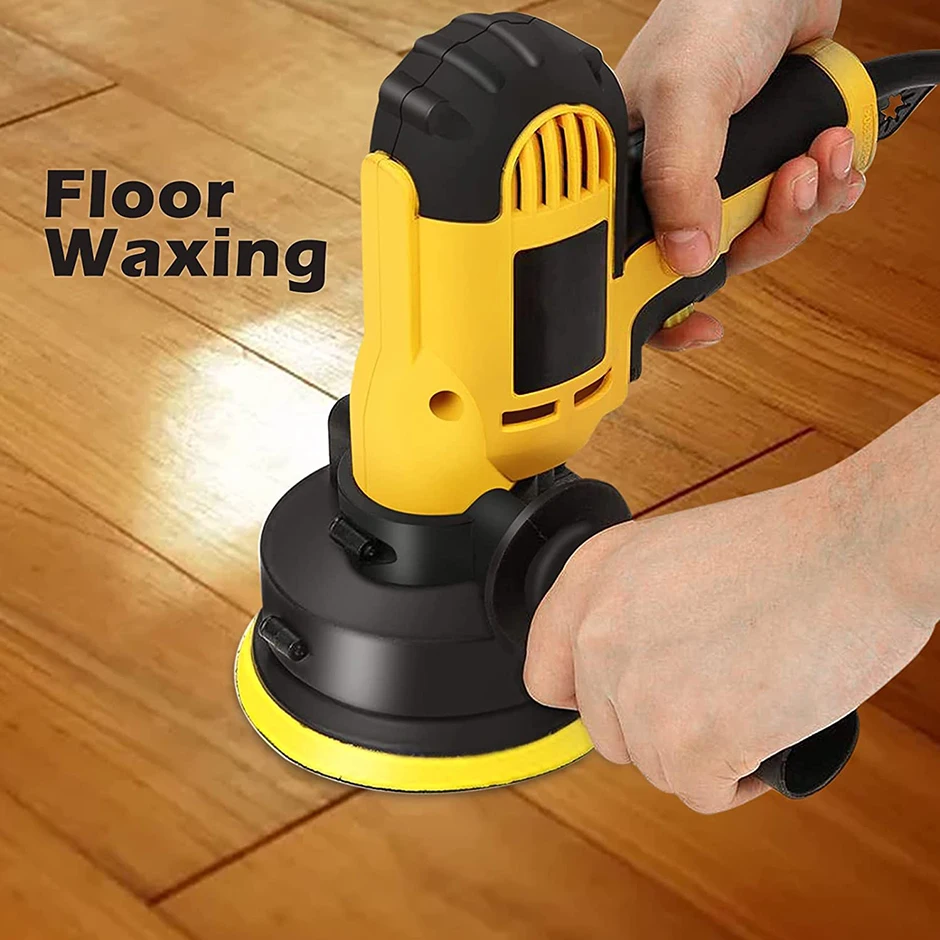 Car Polisher 12 Items Variable Speed Car Detailing Electric Polisher Machine Detachable Handle Waxing Cleaning Kit