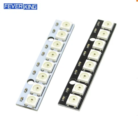 

8 Channel WS2812 5050 RGB LED Lights Built-in Full Color-driven Development Board