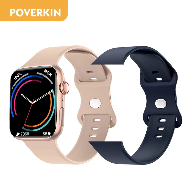 2022 NEW Smart Watch Men Women Smartwatch DIY Watch Face Bluetooth Calls Wireless Charging Heart Rate Monitor Fitness Bracelet 