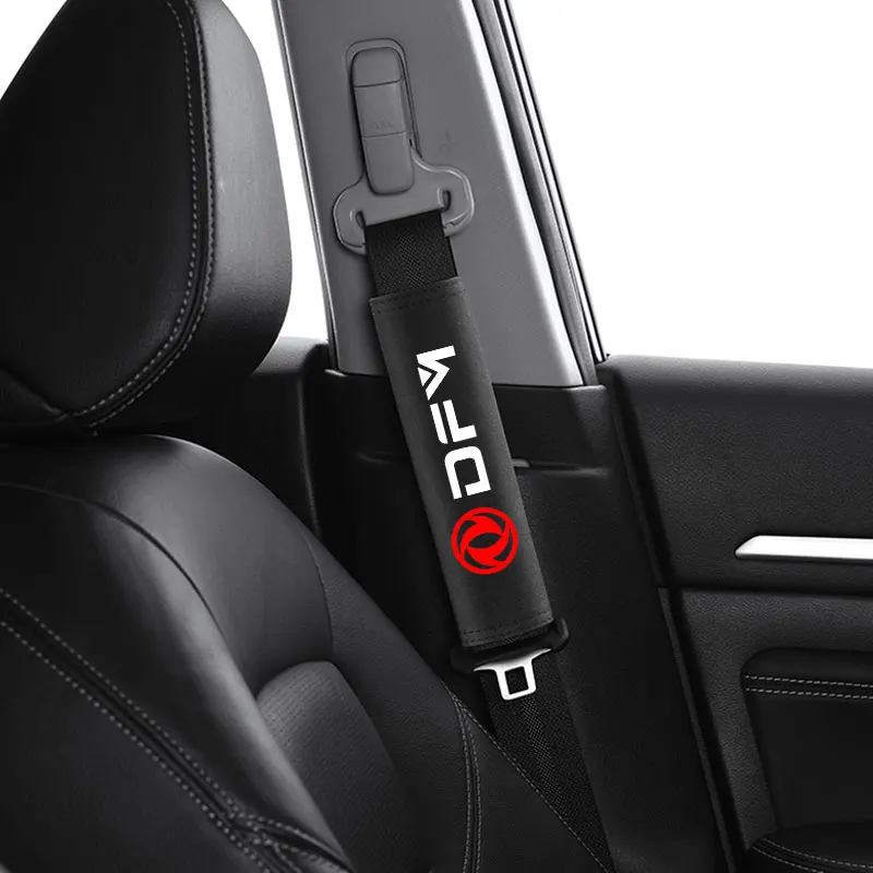 Car Soft Auto Seat Belt Covers for Dongfeng DFM Aeolus ax3 k01 Ax5 580 h30 c31 ax7 AX4 DFSK Glory 360 Cefiro MX6 S50 Accessories