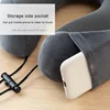 Memory Foam U-shaped Pillow Neck Support Travel Portable Student Sleeping Aid Airplane Pillow Neckrest U-pillow 3