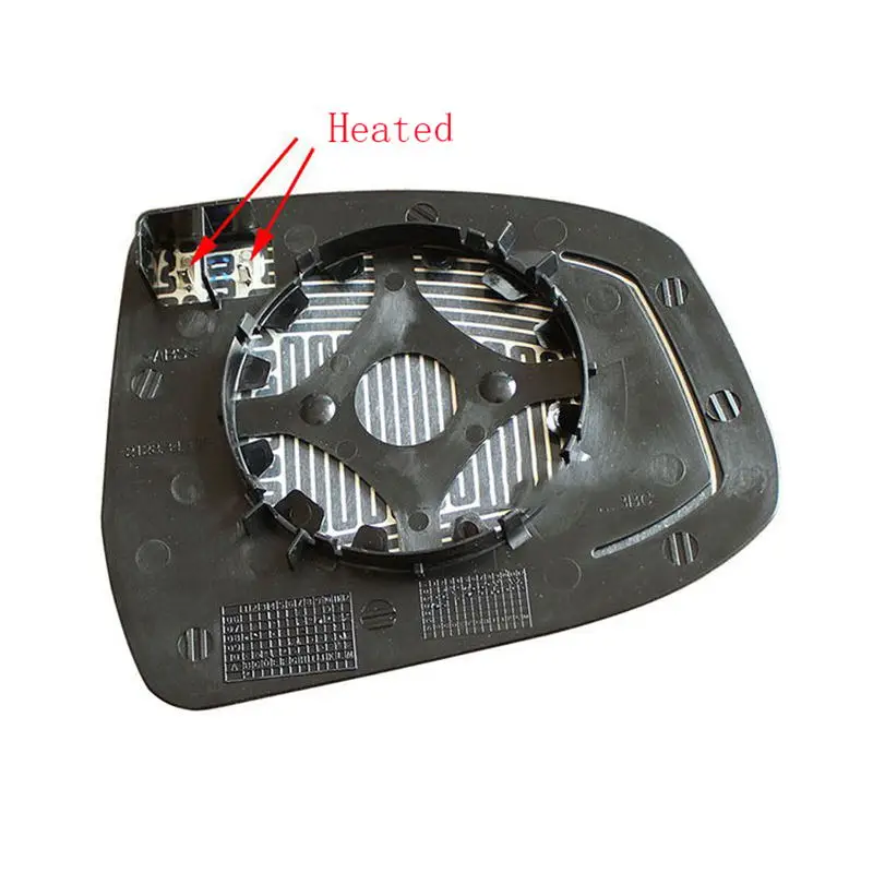 Auto Side verwarmde Deur Wing Spiegel Glas Achteruitkijkspiegel Lens, voor FORD FOCUS MK3 2008-2017/Mondeo MK4 2007-2015