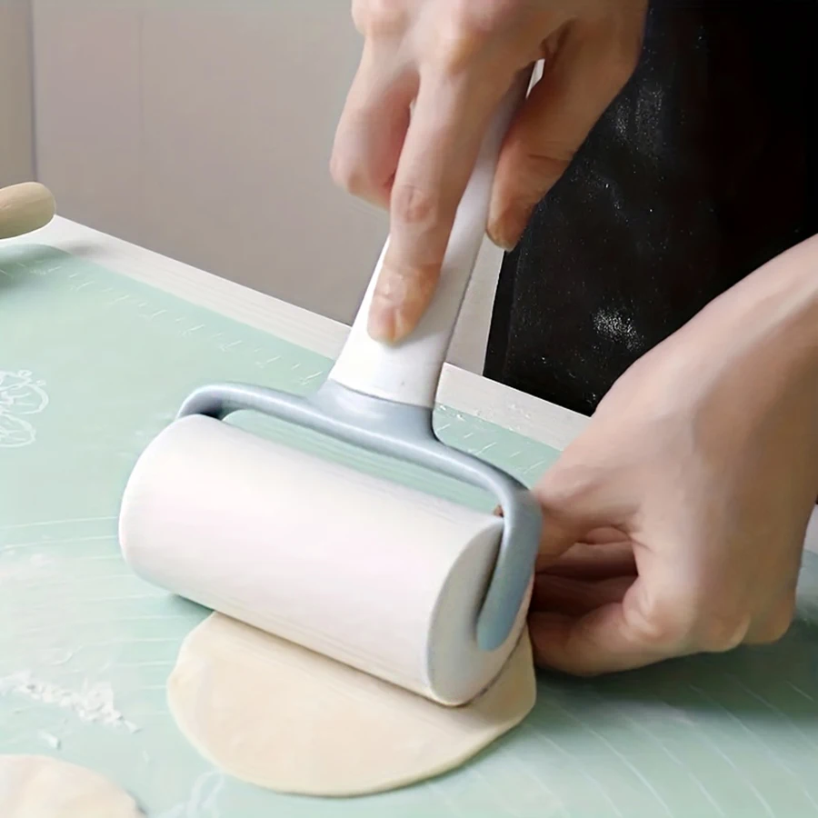 1PC hand-held roller with handle rolling pin household baking rectangular roller press noodles dumpling skin kitchen tools Kitchen 1PC hand-held roller with handle rolling pin household baking rectangular roller press noodles dumpling skin kitchen tools Kitchen