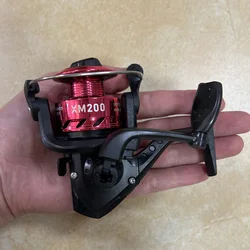 DNDYUJU High-Performance Spinning Reel for Versatile Fishing Techniques (Red)