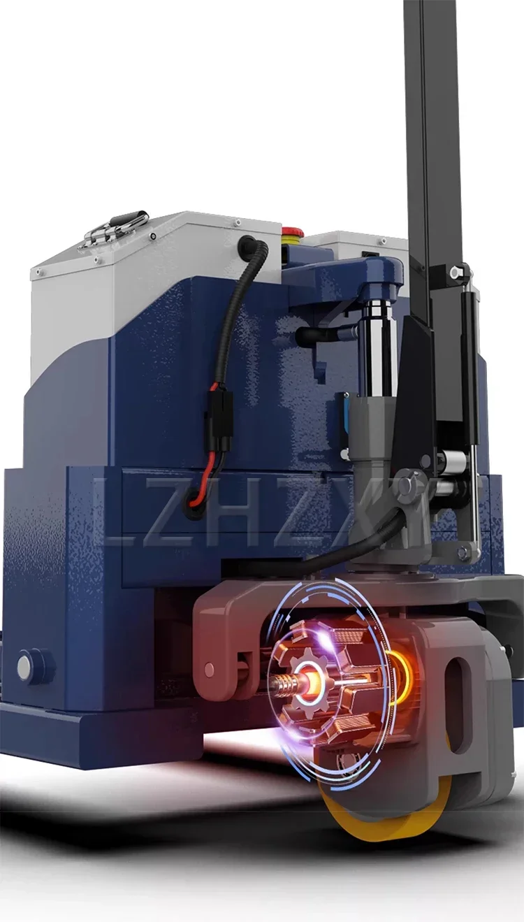 3-Ton Electric Forklifts, 30A/40A/50A/60A Hydraulic Pallet Trucks, Semi-Electric