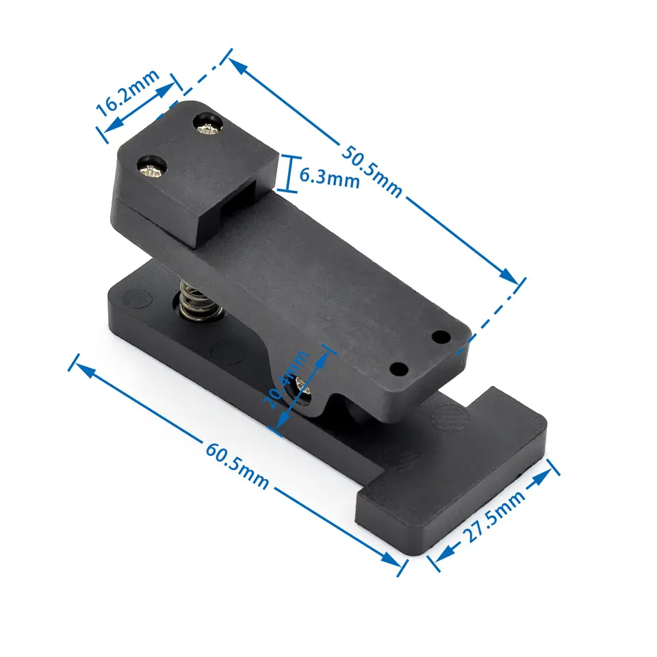 2.54mm 2.0mm 1.5mm 1.27mm PCB Clip Clamp Fixture Probe Pogo Pin Download Program Burn DIY image 6