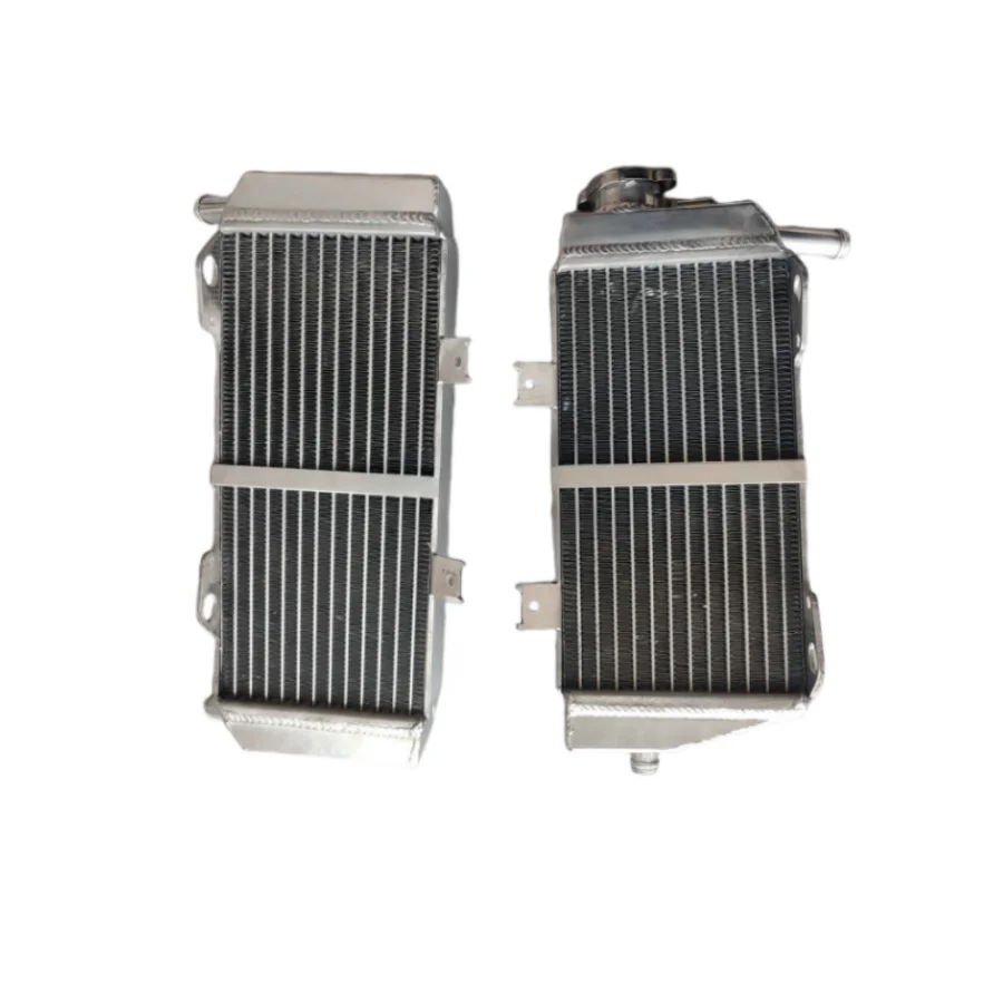 NEW L+R all Aluminum Radiators Fit 2013- Honda CRF450X AC CRF 450 X 2014 2015 welding WITH FAN BRACKET