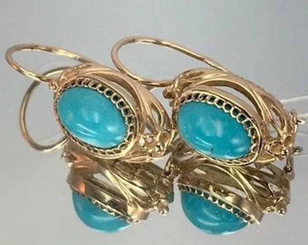 Unique Yellow Gold Color Filled Green Emerald Earrings Dangle Hoop Earring Anniversary Proposal Gift Party Wedding Jewelry hoop earrings,dangle earrings