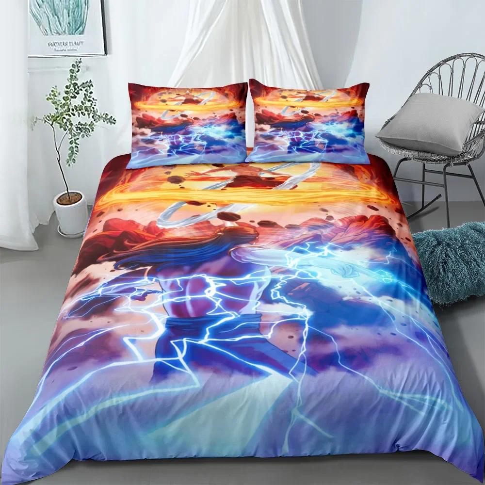 1980s Science Fictions Plate Duvet Cover Set EU Single Double King US Twin Full Queen Size  Bedclothes