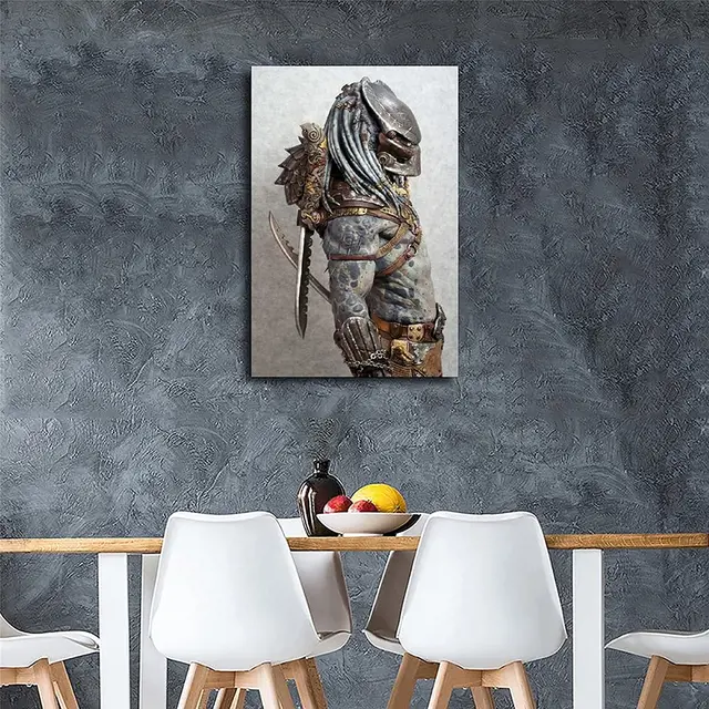 diantu Alien vs. Predator game background wall painting custom large-scale  mural green silk cloth wallpaperpapel de parede - AliExpress