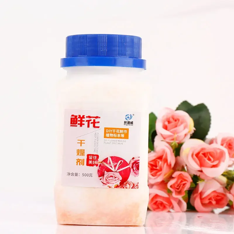 

Drying Craft Silica Reusable Desiccant Absorbers Gel Sand Moisture 500g For Flower Crystals Non-toxic