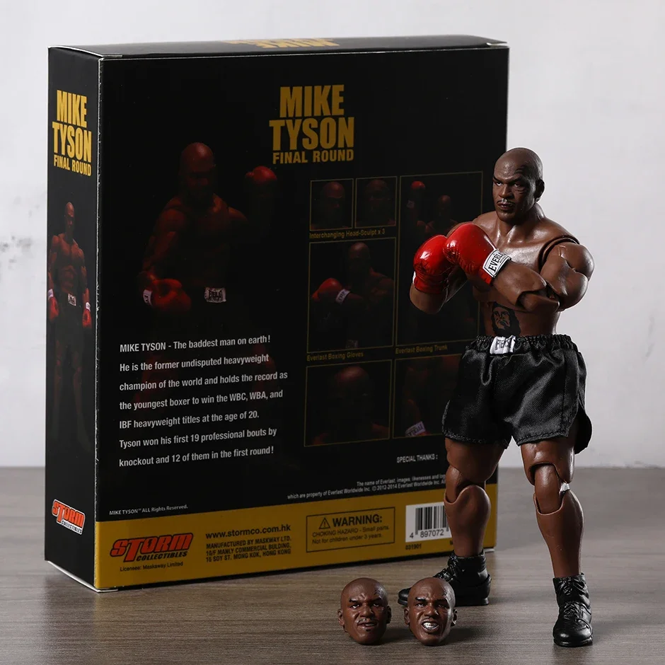 

Финальная круглая экшн-фигурка Storm Mike Tyson, модель игрушек, креативный подарок, коллекционная декоративная кукла