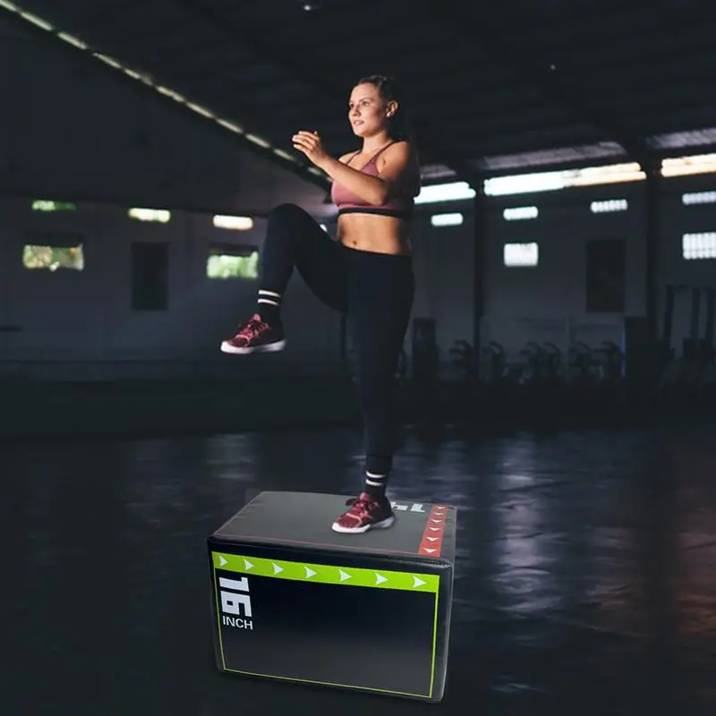 Jumping Box for Training Shockproof Non-Slip Step up Box Gym Workout Supplies Jumping Training Tools for Fitness Exercising
