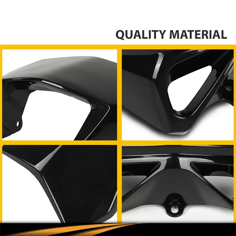 Suzuki DR-Z400S DRZ400SM Headlight Cover - Black Plastic, PIT66
