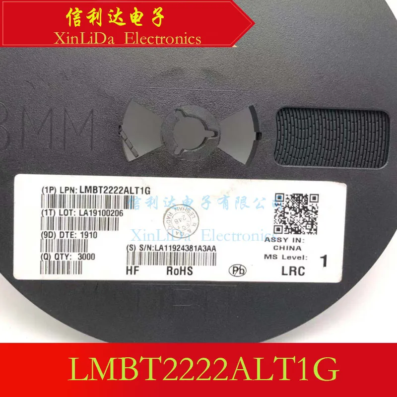 

LMBT2222ALT1G LMBT2222 маркировочный код 1P SOT23 Триод новый и оригинальный