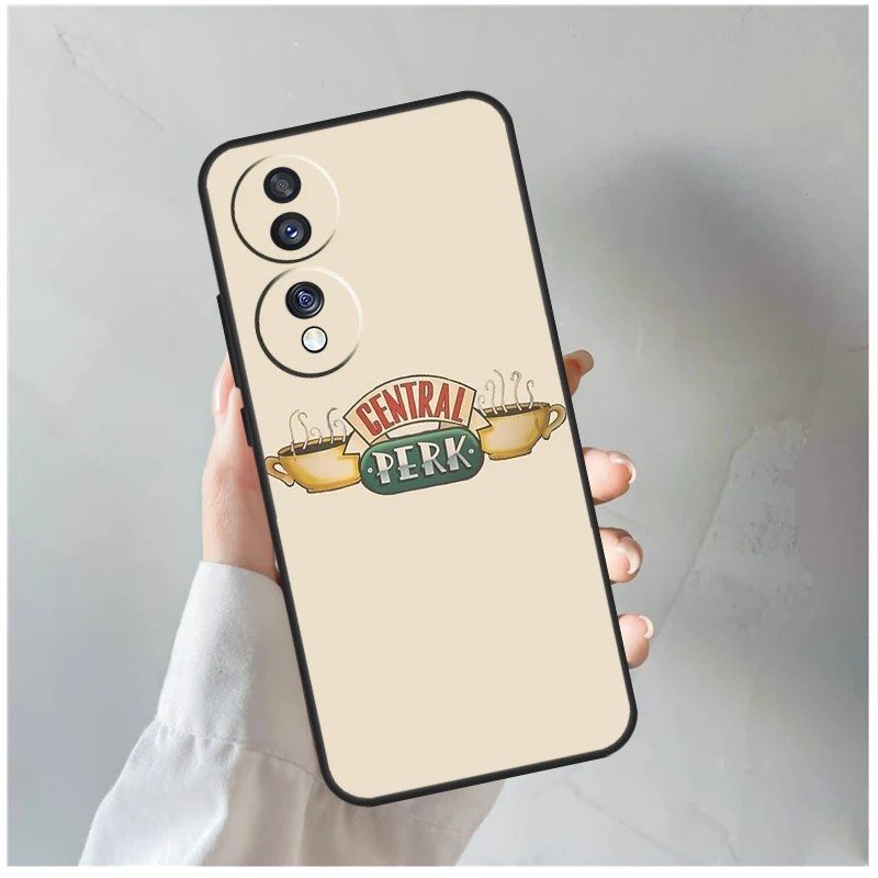 Central Perk Friends Themed Protective Smartphone Case - Chic Design Cover