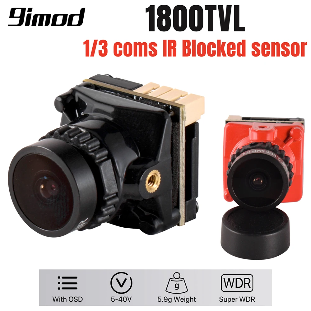 กล้อง FPV Racing 5MP 1800TVL สำหรับโดรน