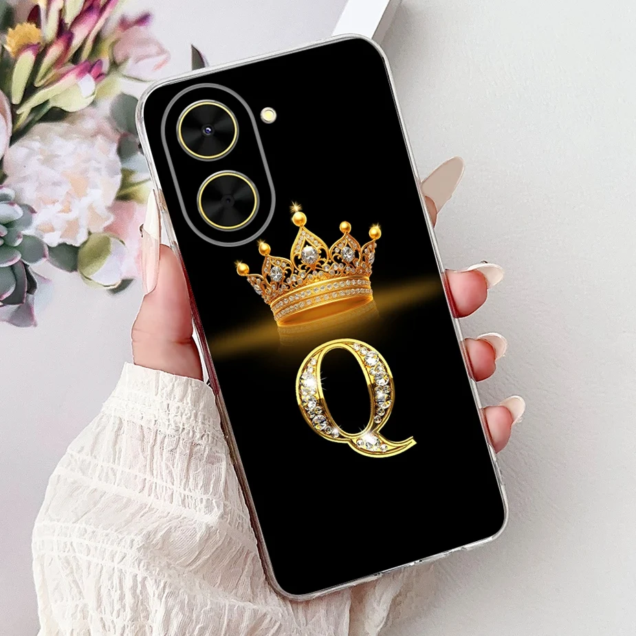 Luxury Fashion Letters Soft Slim Phone Case Cover, Compatible with Xiaomi and Redmi Models