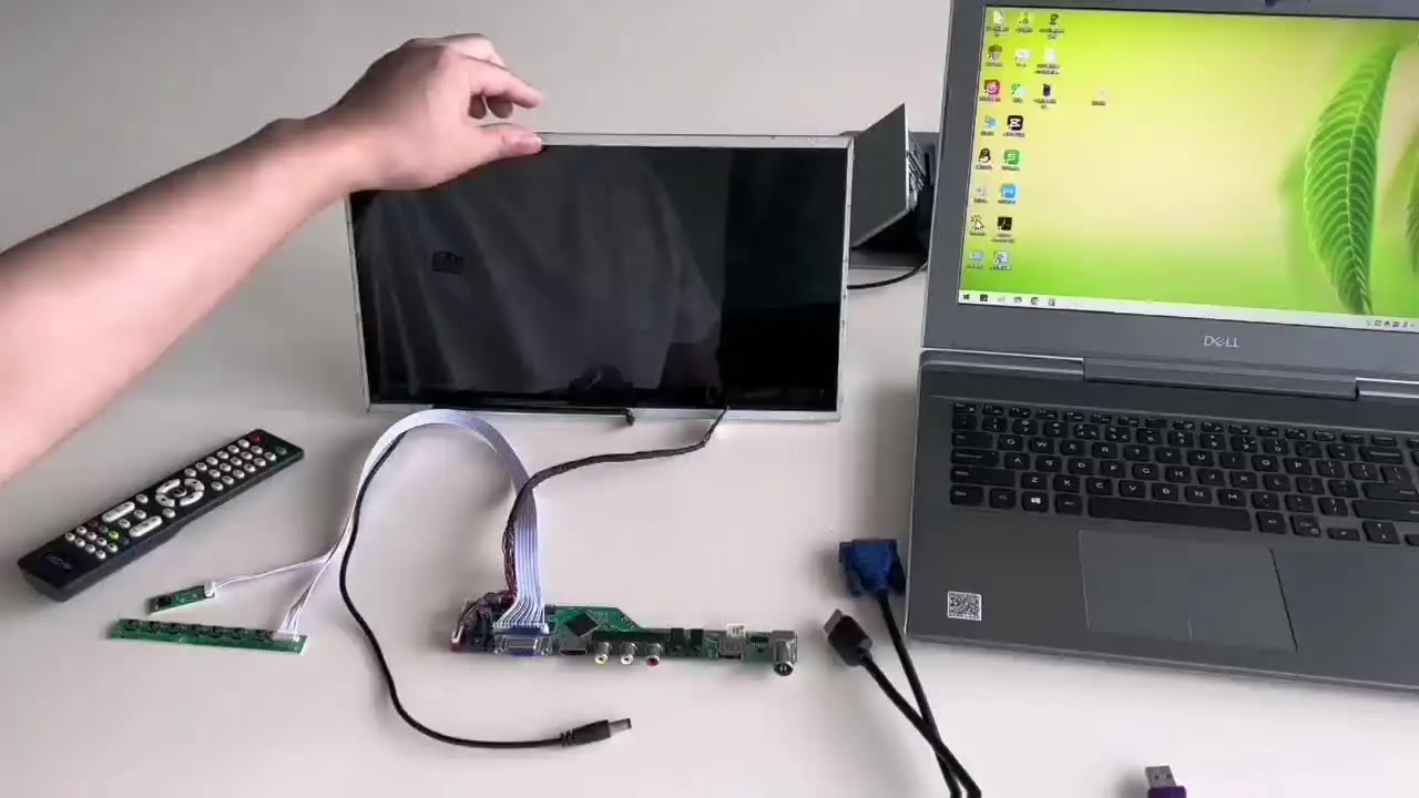 Для LTN140AT16/LTN140AT17 металлический корпус и плата контроллера драйвера 14 &quotпанель ТВ