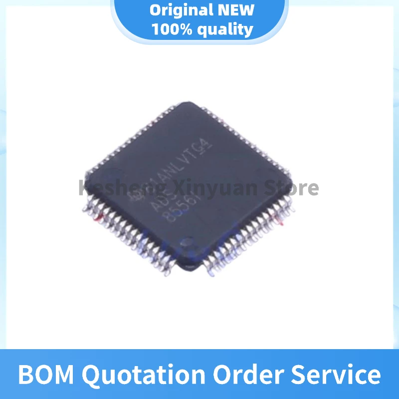 

ADS8556IPM ADS8556 new original LQFP-64 analog-to-digital converter chip BOM purchase order