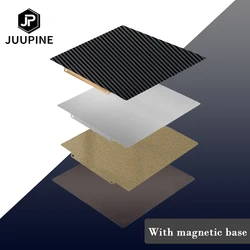 Magnetic Double - Sided PEI Build Plate - 300x300mm Spring Steel Sheet Heatbed - 300x300mm (PET with base)