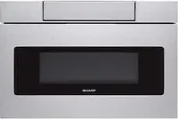 Built-In Microwave Drawer Stainless Steel SMD3070ASY Model Easy Touch Automatic Drawer System Smoothly Opens and Enables 1