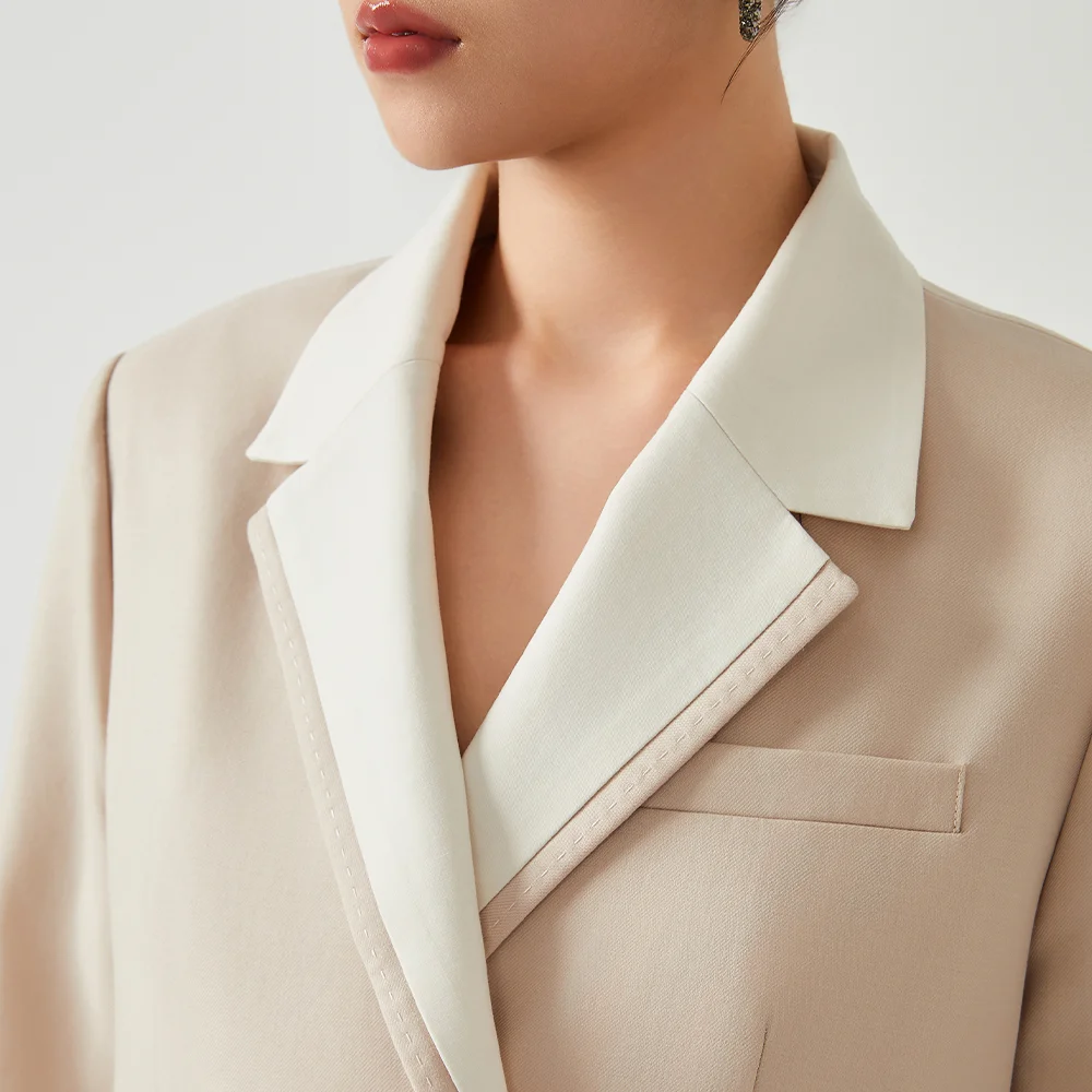 Women Blazer Coat K2547W Luxury womens Clothing Australian Wool Women's business suits autumn casual Blazer
