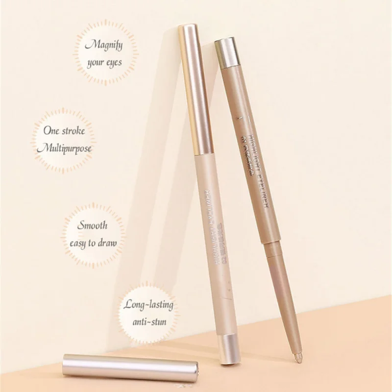 Galaxy Glitter Eyeshadow Pen Lying Silkworm Pencil Longlasting