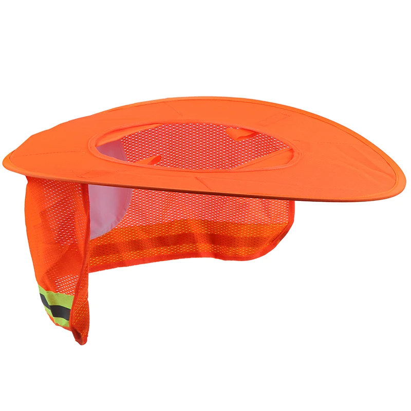 Léto natvrdo čepice krk štít slunce stín helma krk štít reflexní ochrana bránit sunburn pro staveniště pracovníky