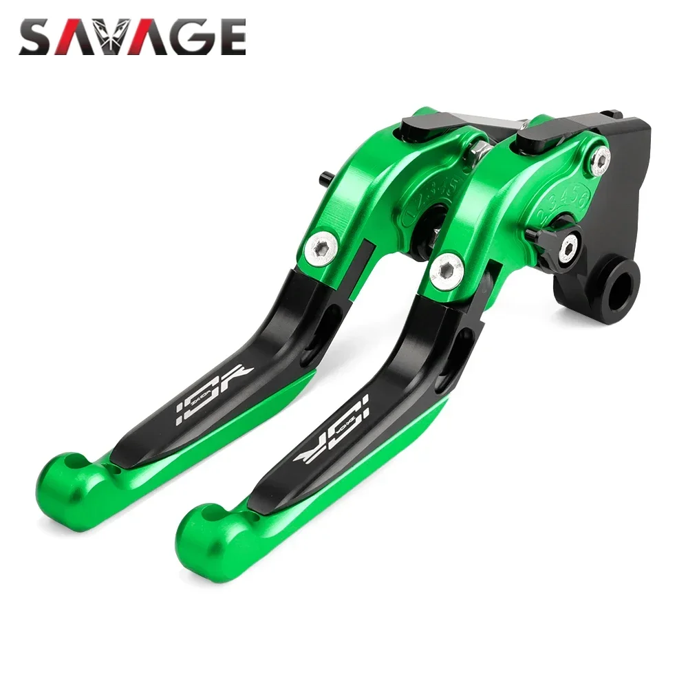 Folding Brake Clutch Levers For KAWASAKI ZX10R 2004-2023 ZX10RR 2017 ZX-10R Motorcycle Accessories Handles Extendable Adjustable 2