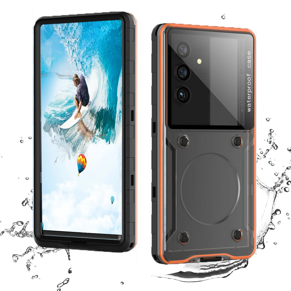 Universal Waterproof 360° Shockproof Protective Case