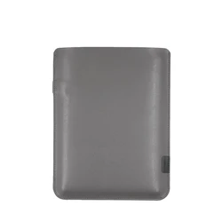 Sleek Ultra - Thin PU Leather Tablet Sleeve with Side Access Pen Slot - 12.9 inch (Matte Gray)