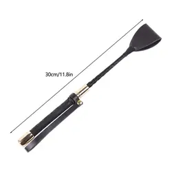 Equestrian Horse Riding Crop with Anti - Slip Grip (30cm)